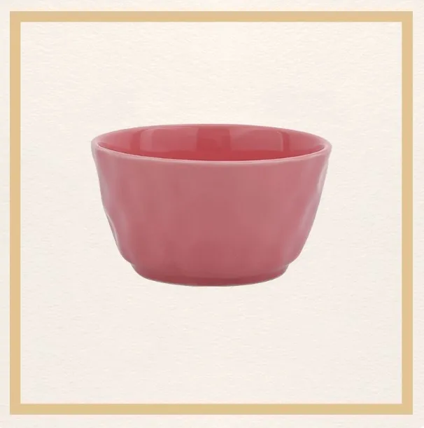Good looking Simple Cream Style Bowl Pink - Shop at LoveMi