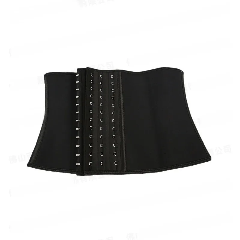 Breathable Rubber Corset Belly Contracting Belt Women - Black