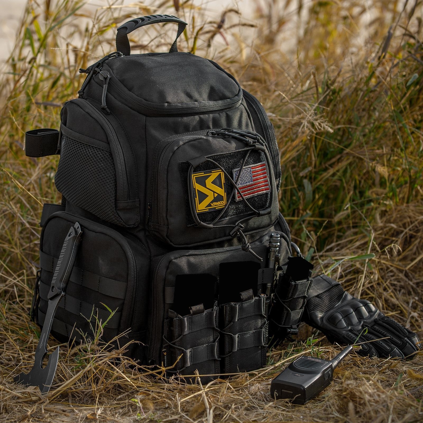 Outdoor Mountaineering Large Capacity Army Camouflage Waterproof Tactical Backpack - CJdropshipping