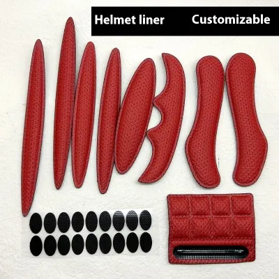 Hot Pressing Molding Chin Pad Motorcycle Bicycle Riding Helmet Lining