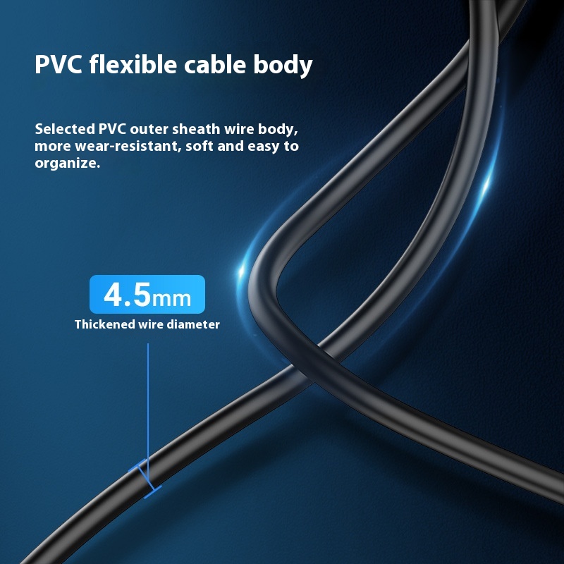 USB A Male To AM Extension Cable Straight Head N PVC