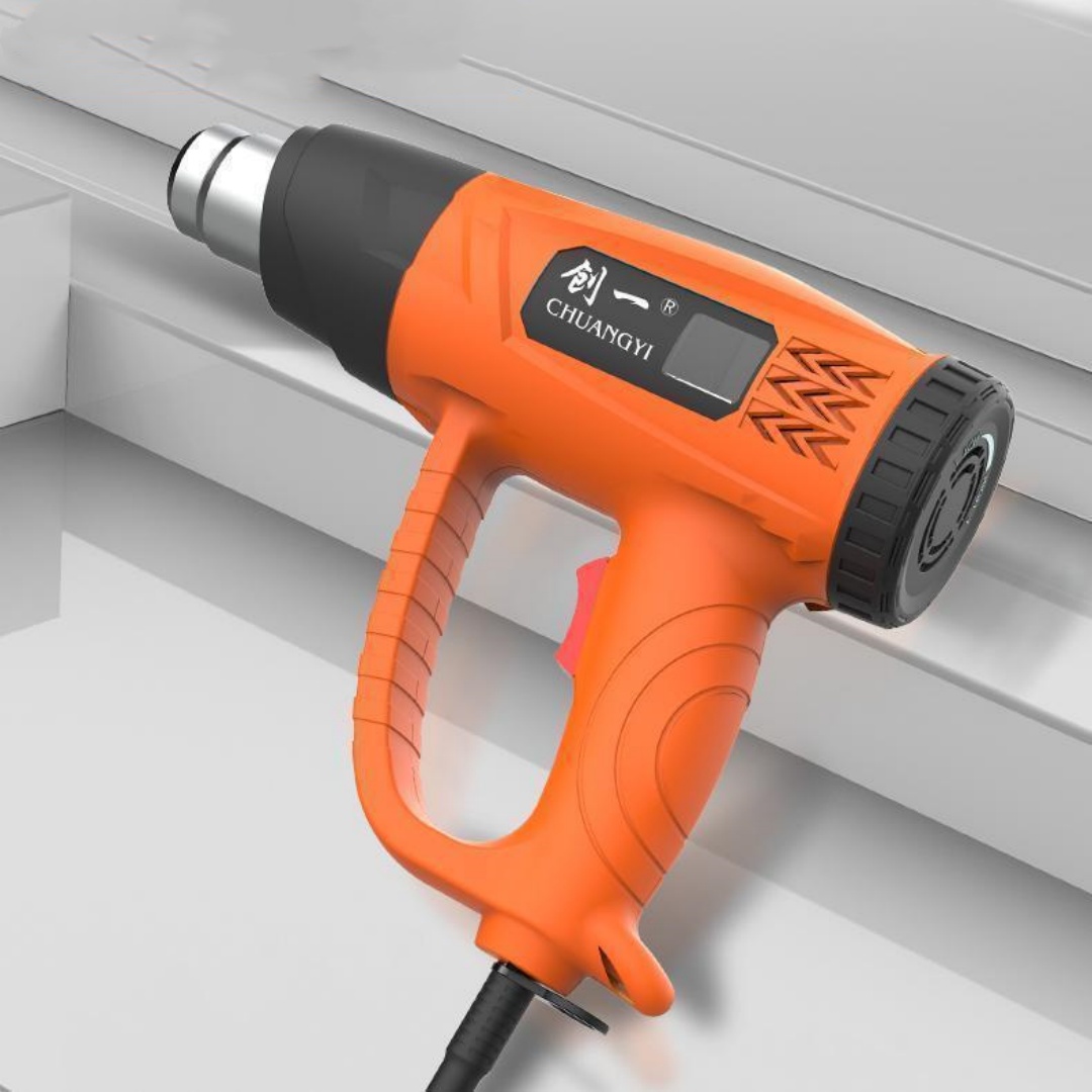 Household Handheld Portable Temperature Control Digital Display Hot Air Gun