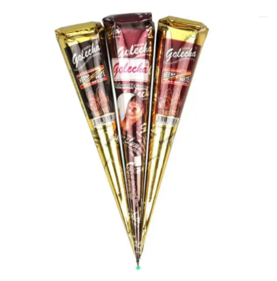 Three Color Tattoo Hand Painted 20Template Suit Tattoo Cream Black Brown Red - Shop at LoveMi