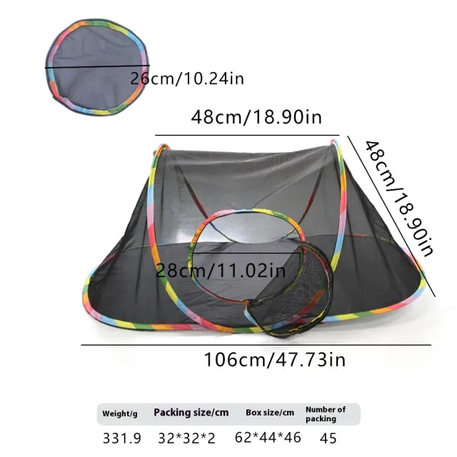 Mesh Cat Roll Cage Pet Supplies Mesh Models Tent - Shop at LoveMi