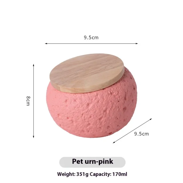 Pet Funeral Urn Storage Relics Storage Souvenirs Pink - Shop at LoveMi