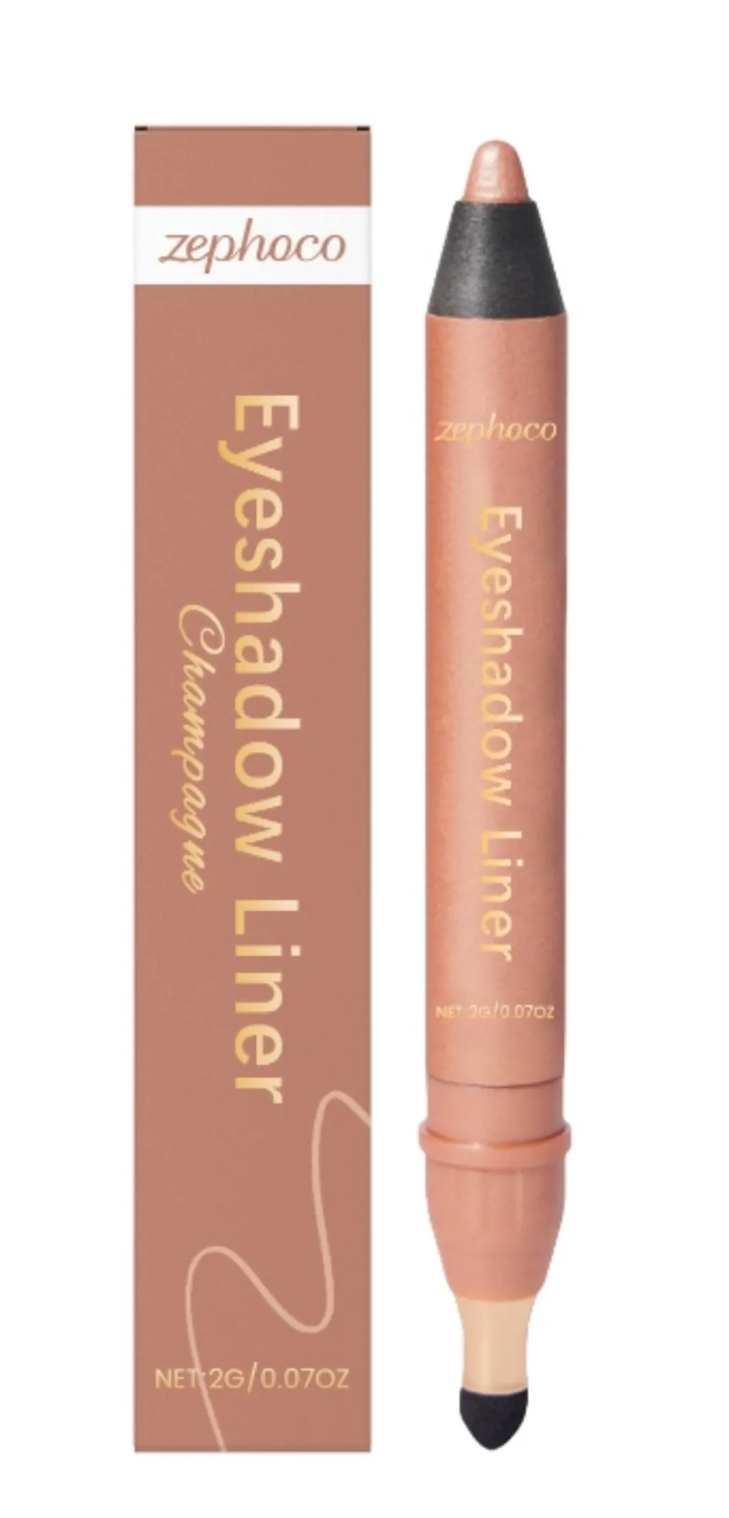 Two In One Eyeliner Pen - Champagne