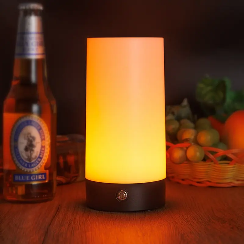 Led Rechargeable Bar Table Lamp Quiet Service