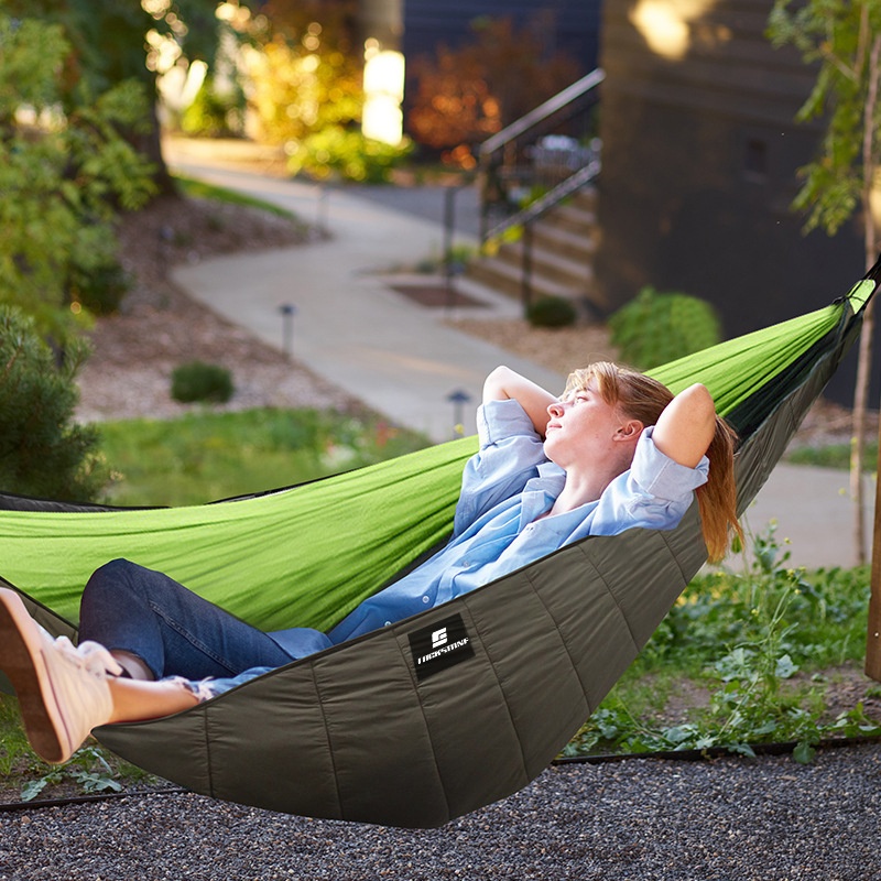 Outdoor Camping Thickened Hammock Cozy Autumn And Winter Windproof And Cold Protection