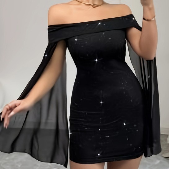 Women's Mini Dress Fashion European And American Style