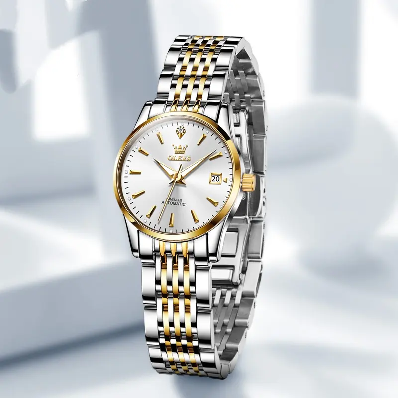 Automatic Mechanical Watch Minimalist Thin Women's