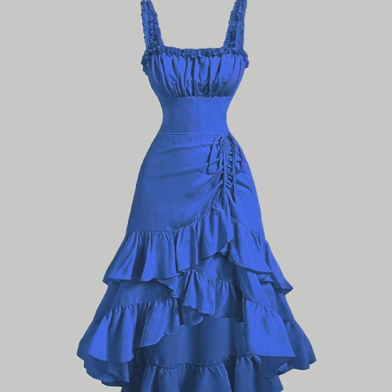 Slim Fit Sexy All-matching Suspenders Dress Women - Image 2