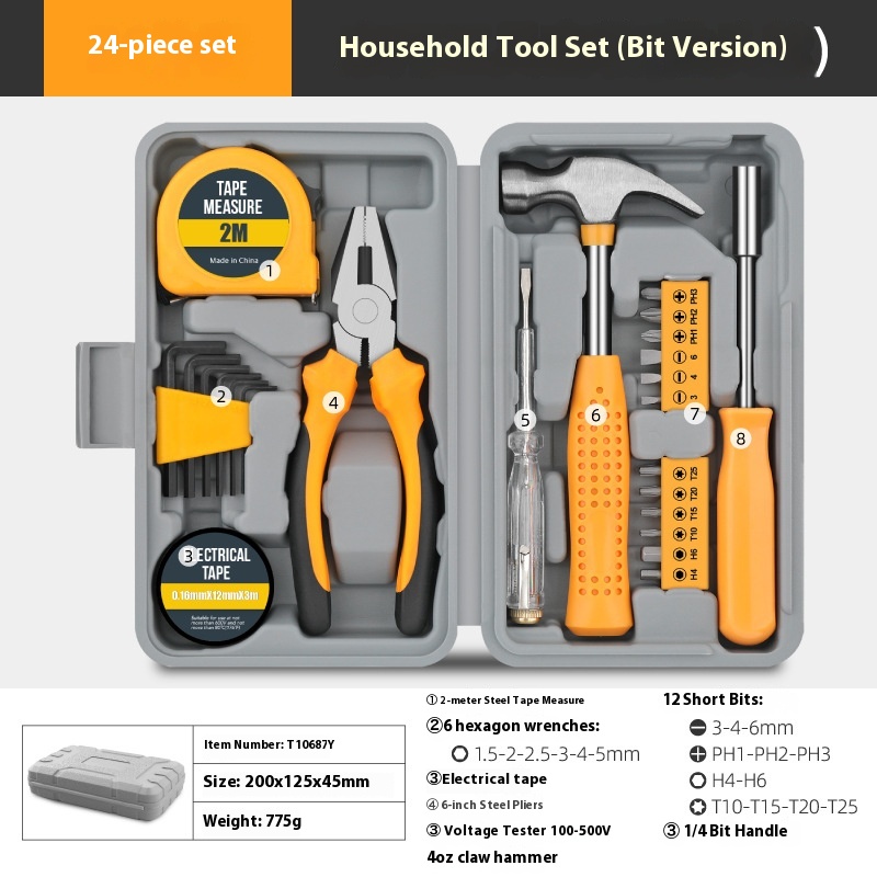 Multifunctional Household Maintenance Toolbox - Image 4