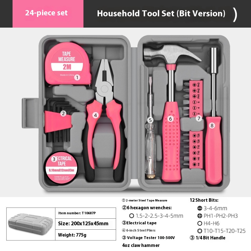 Multifunctional Household Maintenance Toolbox
