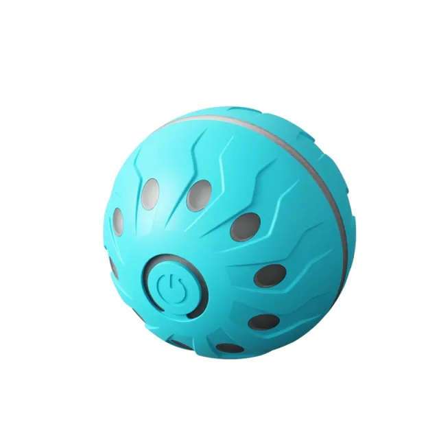 Pet Toy Funny Jumping Automatic Funny Dog Ball Sky Blue - Shop at LoveMi
