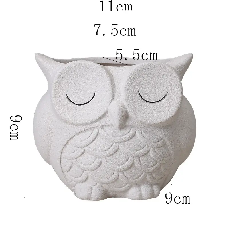 Ceramic Succulent Flower Pot Indoor Creative Ornaments
