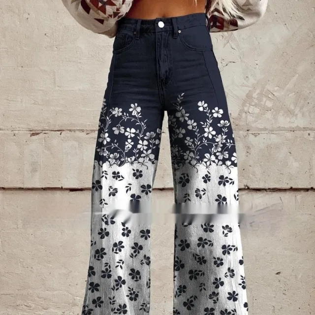 Plus Size Women's Casual Thin Imitation Jeans Qc K 8 - Shop at LoveMi