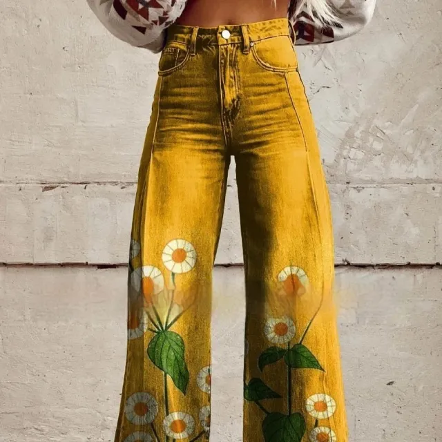 Plus Size Women's Casual Thin Imitation Jeans Qc K 9 - Shop at LoveMi