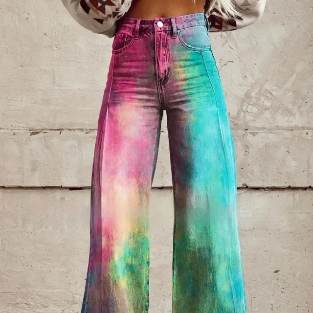 Plus Size Women's Casual Thin Imitation Jeans Qc K 1 M - Shop at LoveMi