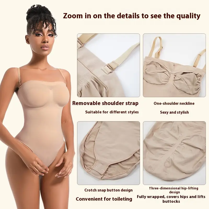 One-piece Encryption One-piece Tights Sk Belly Contracting One-piece Corset