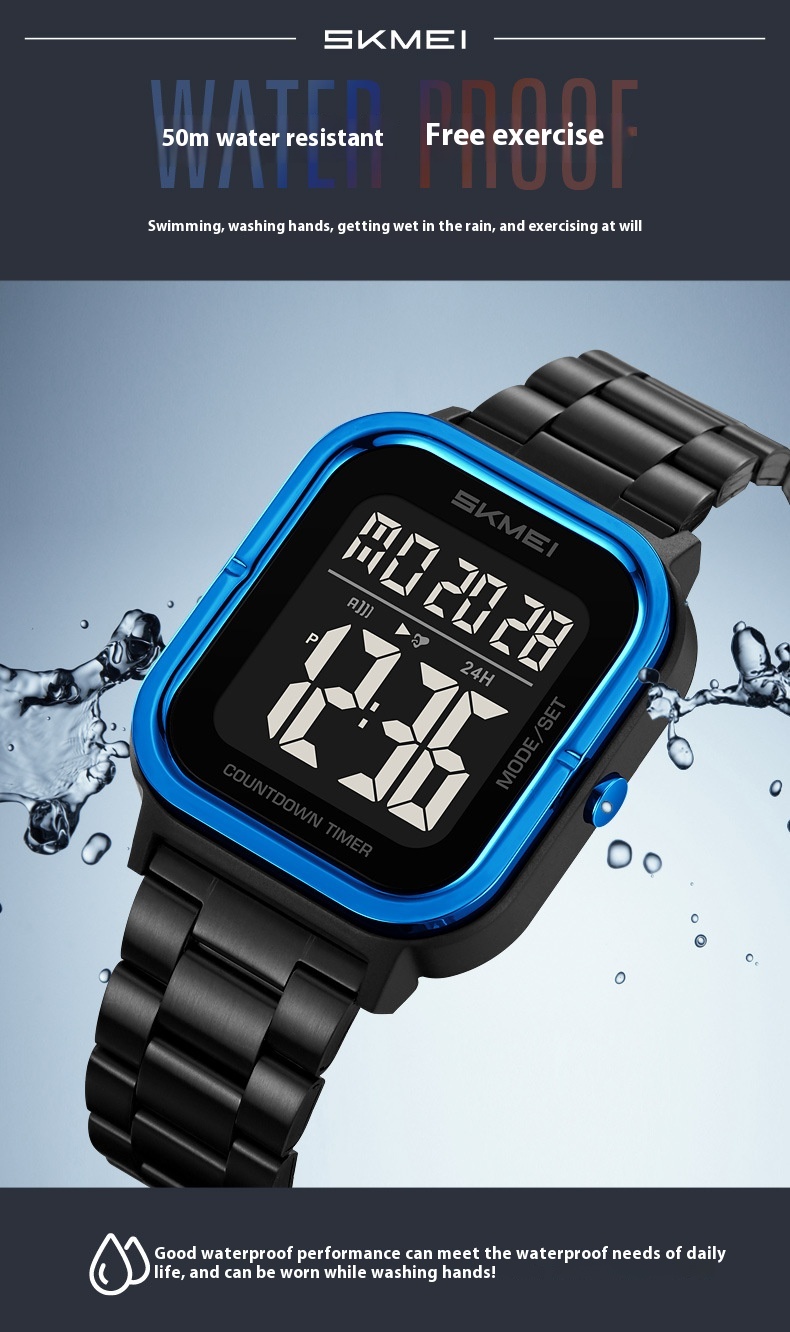 Skmei 2316 Digital Sports Unisex Watch (looks like smart watch)