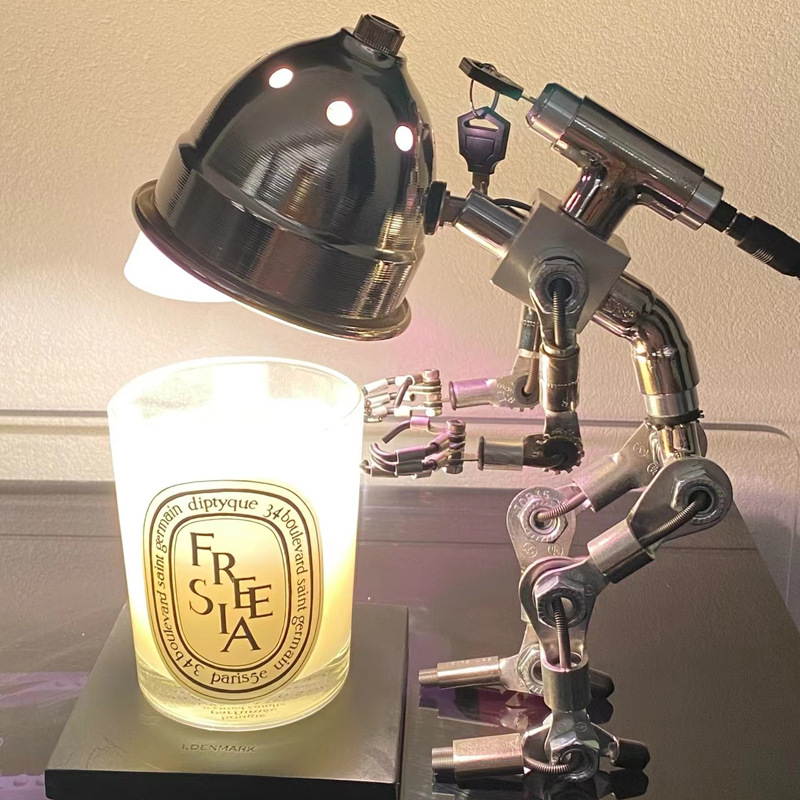 Household Creative Robot Study Atmosphere Light