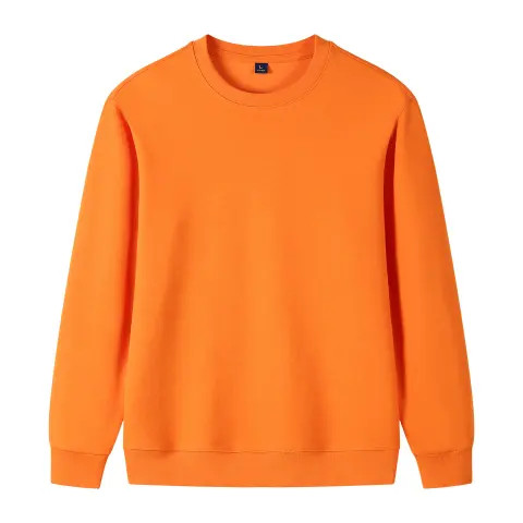 320g Straight Shoulder Pure Cotton Autumn Long Sleeve Round