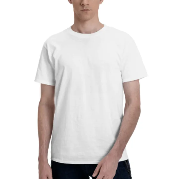 Men's Basic Short Sleeve T Shirt White - Shop at LoveMi