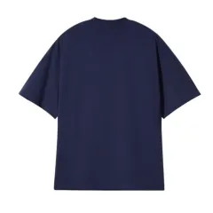 Men's Basic Short Sleeve T-Shirt - Navy Blue - View 1