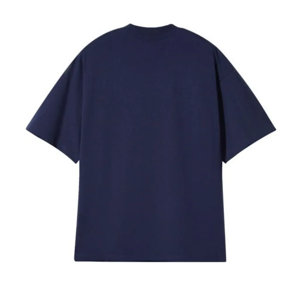 Men's Basic Short Sleeve T-Shirt - Navy Blue