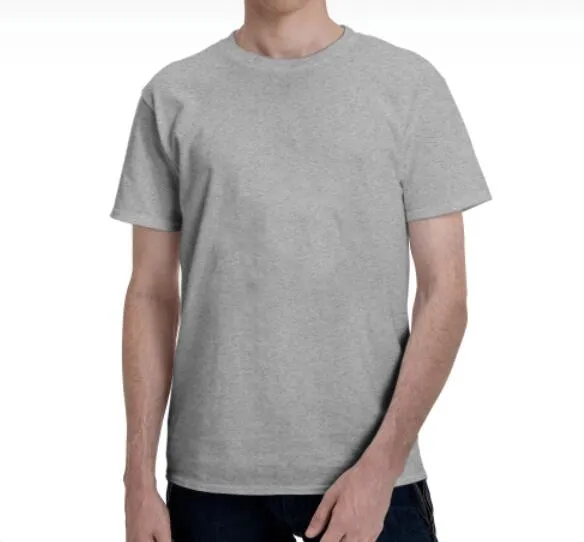 Men's Basic Short Sleeve T Shirt Grey - Shop at LoveMi