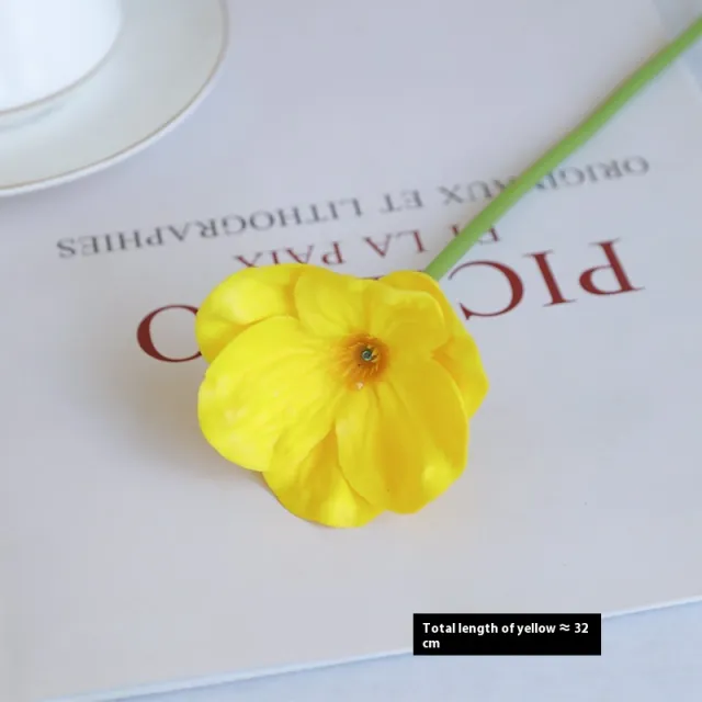 Creative Versatile Mini Poppy Artificial Flowers Ornaments Yellow - Shop at LoveMi