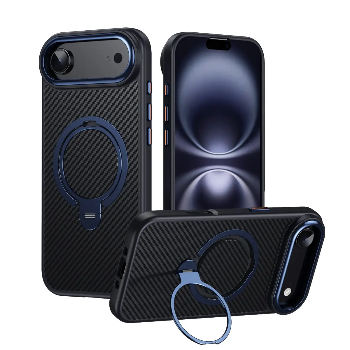 Applicable To Phone Case Kevlar MagSafe Magnetic Suction