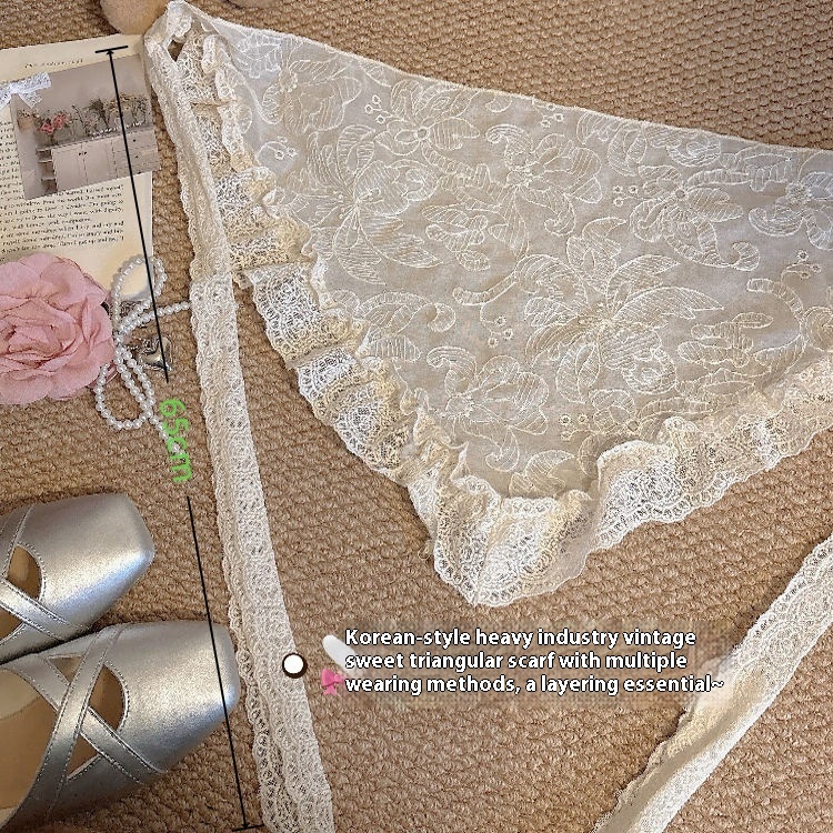 French Lace Fashion Fart Curtain Age-reducing Sexy