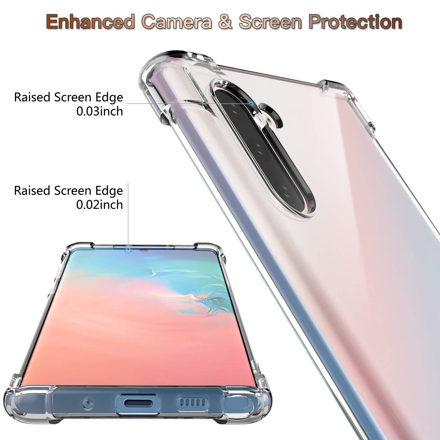 Transparent S24PLUS Four-corner Drop-resistant TPU Protective Case - Image 3