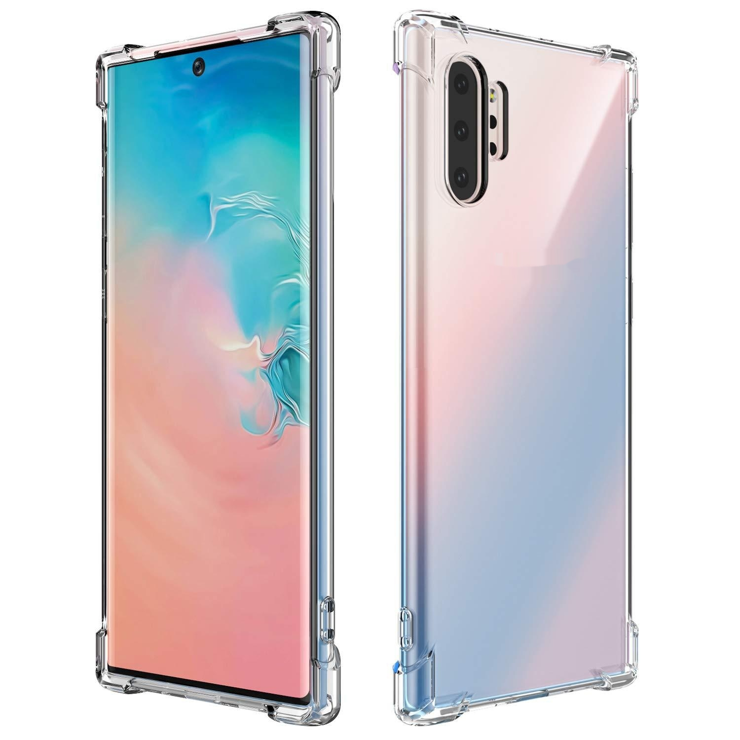 Transparent S24PLUS Four-corner Drop-resistant TPU Protective Case - Image 4