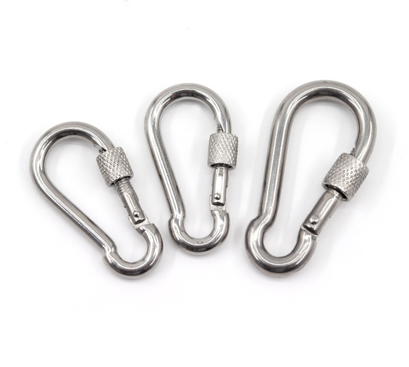 Spring Fastener Hoist Cord Hook Wire Rope Safety Hook - Image 2