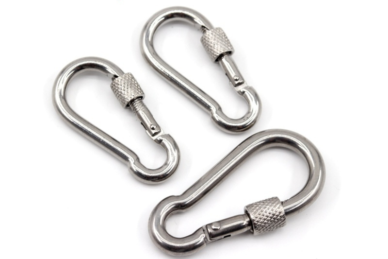 Spring Fastener Hoist Cord Hook Wire Rope Safety Hook - Image 3