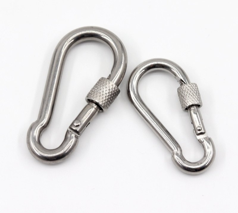 Spring Fastener Hoist Cord Hook Wire Rope Safety Hook