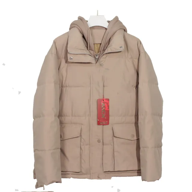 Loose Autumn Winter Coat Thick Cotton Jacket Khaki - Shop at LoveMi