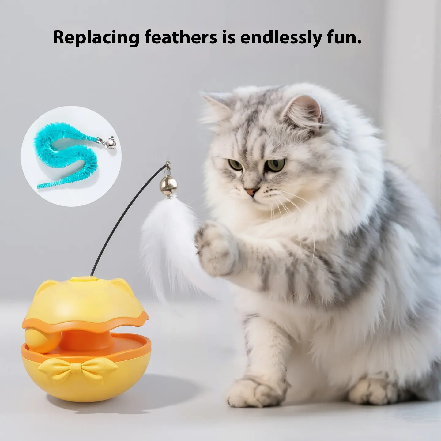 Electric Cat Toy Tumbler Self-Hi Teaser