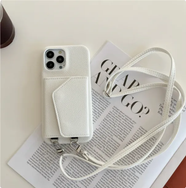 Ladies Card Holder Mirror Protective Shell White - Shop at LoveMi