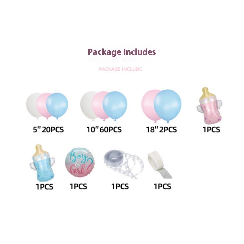 Balloons Decorated With Tape and Ribbon