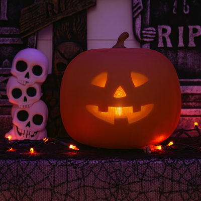 Talking Pumpkin Lantern Christmas Halloween Pumpkin Lantern