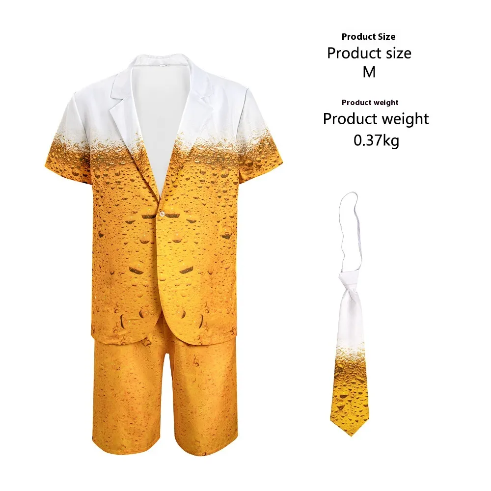 Men's Costume Cos Stage Wear Carnival Suit Beer Suit - Suit-Xxl