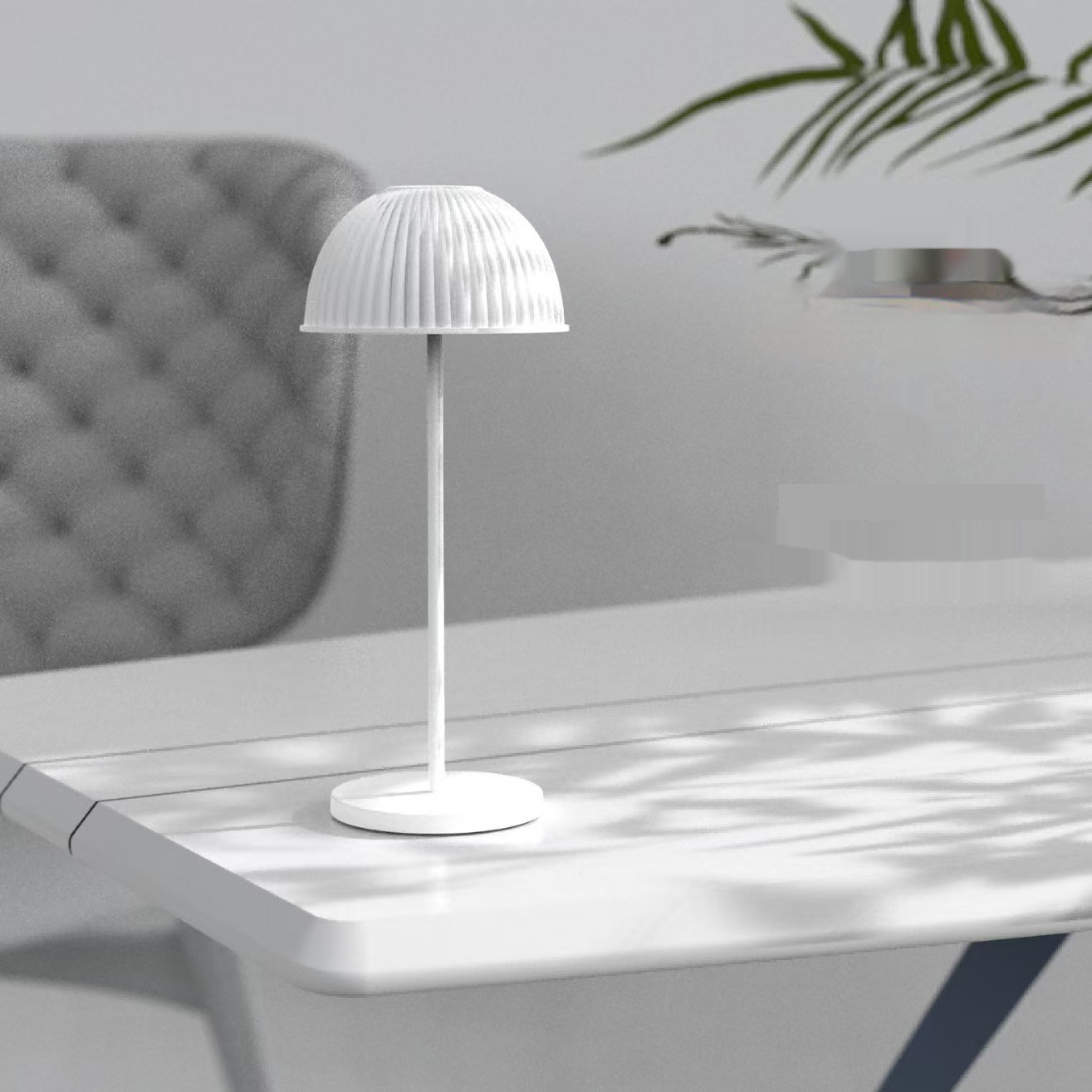 Creative Mushroom Shell Table Lamp Bedroom Bedside Lamp