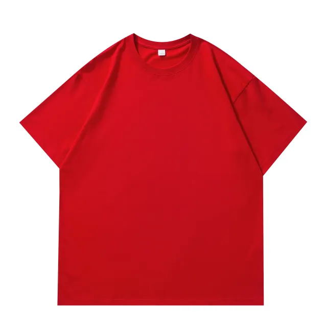 Combed Summer New Cotton Short Sleeve Slightly Drop Shoulder - Shop at LoveMi