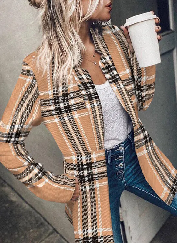 Thick short woolen coat Stripes Xl - Shop at LoveMi