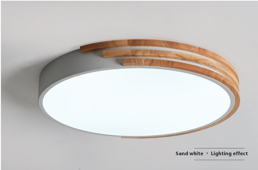 Simple Macaron Lamp Bedroom Led Ceiling Lamp - Image 5