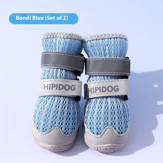 Dog Shoes Summer Breathable Anti scald Feet Bondi Blue 2 Pack - Shop at LoveMi