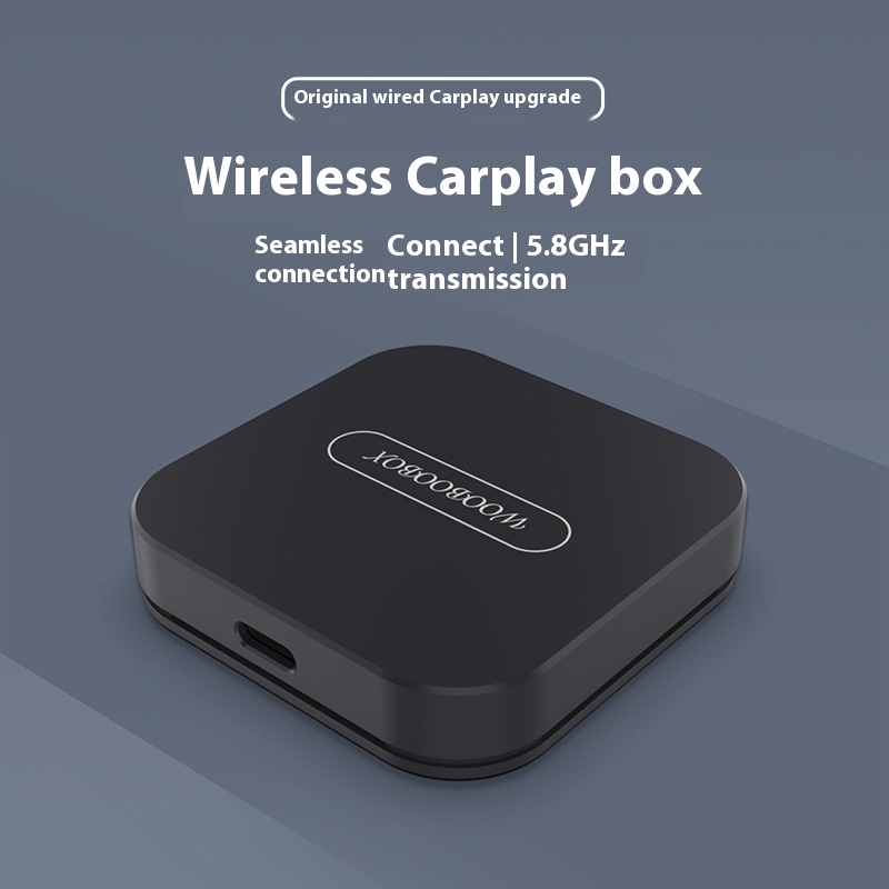 Wired To Wireless Carplay Box Android Auto Car Machine Interconnection Box - Image 1